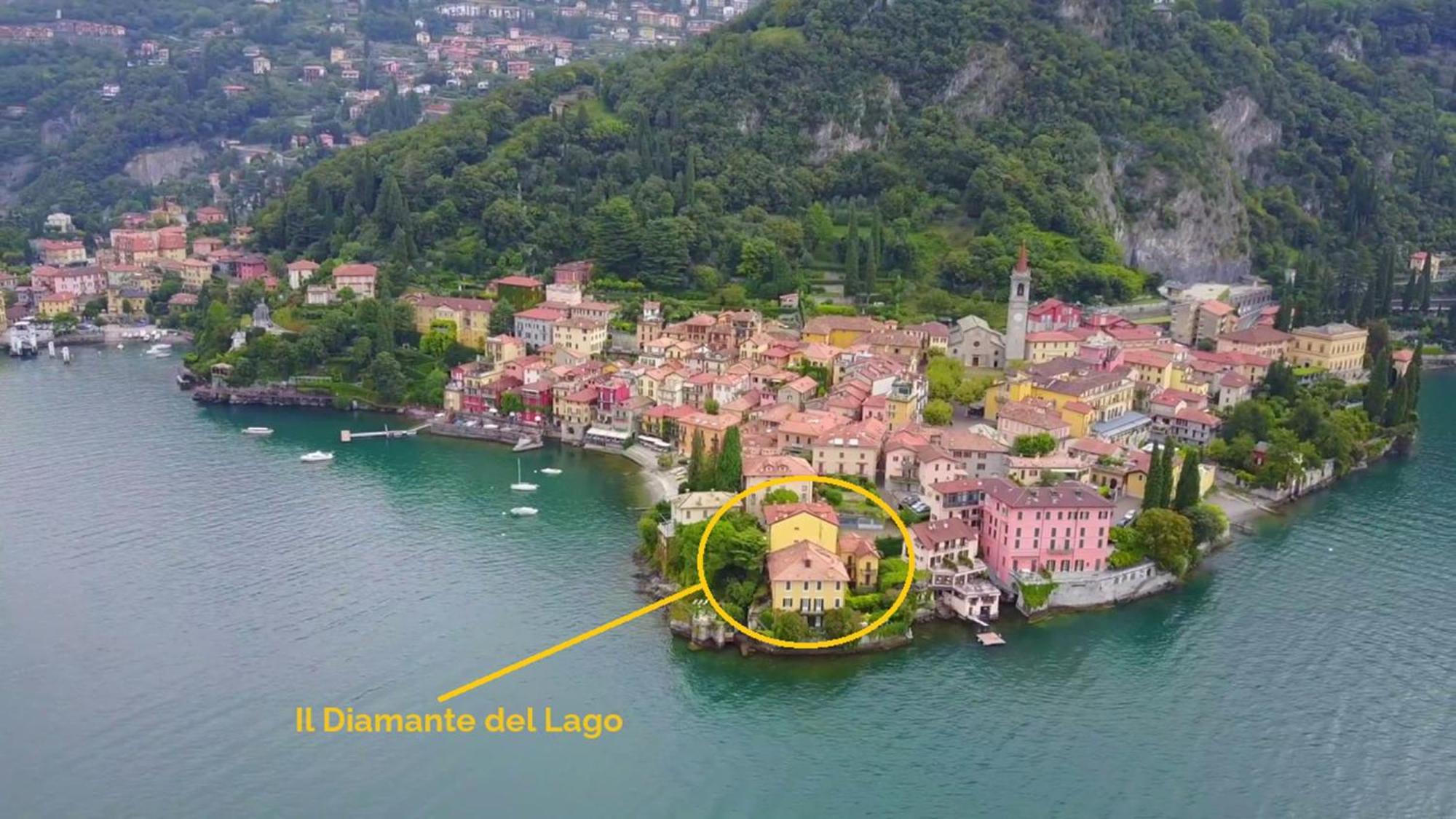 Il Diamante Del Lago Lägenhet Varenna Exteriör bild